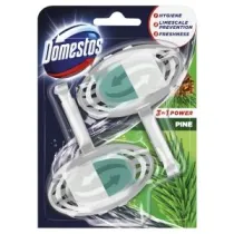 Domestos Kostka toaletowa do WC 3W1 Power Koszyk Duo Sosna 70 g