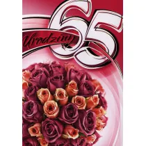 Art Nuvo Karnet 65 Urodziny