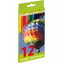 Grand Kredki owkowe szecioktne 12 szt.