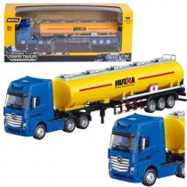 Cysterna metalowa z ruchomymi elementami 1:50 Leantoys