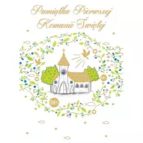 Henry Karnet B6 z kieszonk� Komunia - Ko�ci�