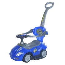 Jedzik z rczk 3w1 Mega Car niebieski Baby Mix