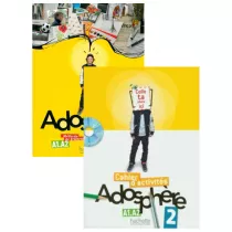 Adosphere 2. Podr�cznik i zeszyt �wicze� do j�zyka francuskiego + CD