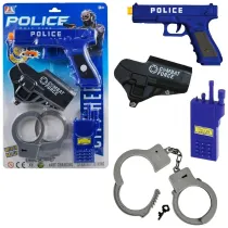 Zestaw policyjny pistolet na baterie Trifox