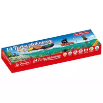 Herlitz Farby plakatowe premium 14 x 20 ml