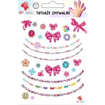 Tatua�e zmywalne dla dzieci Bi�uteria kokardki All4Kids