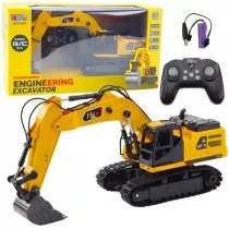 Koparka gsienicowa RC z dwikiem Leantoys
