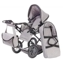 W�zek regulowany Ruby 3w1 dla lalek do 46cm Knorr Toys