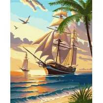 Ideyka Malowanie po numerach - Morski cruise 40x50cm