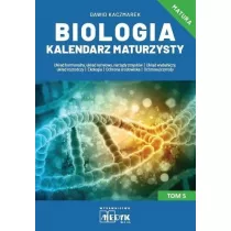 Biologia Kalendarz Maturzysty T.5