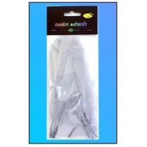 Galeria Hobby Pi�rka twarde jasnoszare 10 szt.