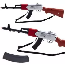 Strzelba na rami z dwikiem 65cm Leantoys