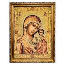 Obraz Haftowany Matka Bo�a Kaza�ska 42x32cm