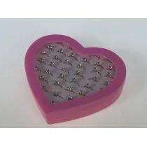 Piercionki 36szt Adar