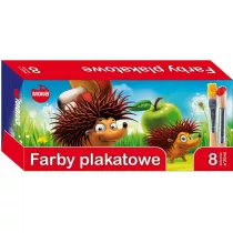 Mona Farby plakatowe 8 x 20 ml