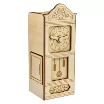 amigwka Escape Box Grandfather Clock Secret poziom 4/4 Eureka