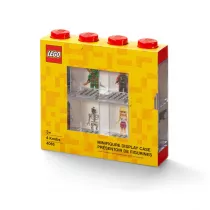 Gablotka na 8 minifigurek LEGO Czerwona