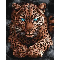 Ideyka Malowanie po numerach - Dziki gepard 40x50cm