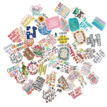 Dalprint Naklejki winylowe - slogany motywacyjne 5-8cm 50 szt.