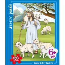 Puzzle 100 el. Jezus Dobry Pasterz Jedno��
