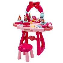 Toaletka dziecica z muzyk i krzeseko do karmien Baby Mix