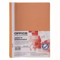 Office Products Skoroszyt A4 PP pomara�czowy 10 szt.