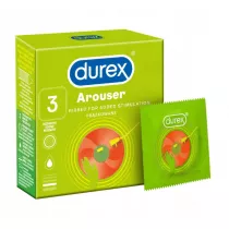 Durex Arouser prezerwatywy prkowane 3szt 3 szt.