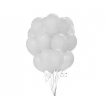 Godan Balony Beauty&Charm metaliczne bia�e 30cm