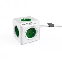 Allocacoc PowerCube Extended 1,5 m GREEN
