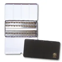 Mungyo Kasetka metalowa na 48 szt. akwareli w pkostkach