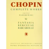 Chopin Complete Works. XI Fantasia Berceuse Barcarolle