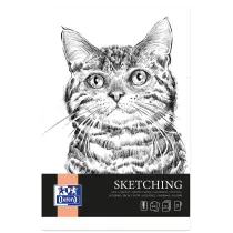 Oxford Blok szkicowy A3 Artistic 90g klejony 25 kartek