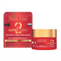 Bielenda Super Trio 70+ gboko odbudowujcy krem przeciwzmarszczkowy do twarzy 50 ml