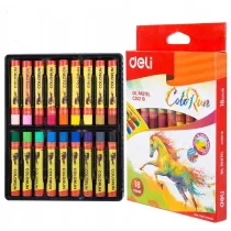 Deli Pastele olejne ColoRun 18 kolor�w 18 szt.