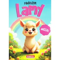 Kolorowanka z naklejkami Radosne lamy