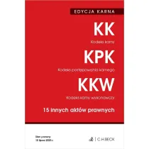 Kodeks karny. Kodeks post�powania karnego. Kodeks karny wykonawczy. 15 innych akt�w prawnych EDYCJA KARNA
