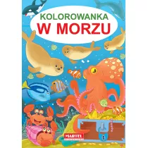 Kolorowanka W morzu