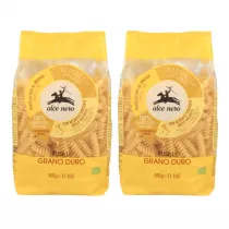 Alce Nero Makaron semolinowy fusilli Zestaw 2 x 500 g Bio