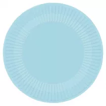Amscan Talerze owalne papierowe 23cm 8 szt.