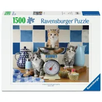 Puzzle 1500 Kittens in the Kitchen Ravensburger