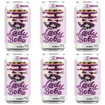 Madam Hong Zestaw Bubble tea taro 6 x 315 ml