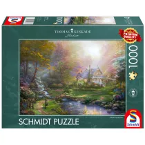 Puzzle 1000 el. PQ Thomas Kinkade Idealny dzie� Schmidt