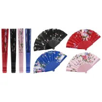 Wachlarz 23 cm Kwiaty MEGA CREATIVE 556913