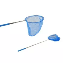 Siatka na motyle teleskopowa niebieska 85cm Leantoys