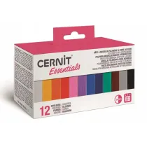 Modelina kolory podstawowe 12x25g Cernit