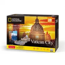 Puzzle 3D National geographic bazylika w. Piotra Cubic Fun