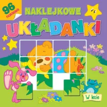 Naklejkowe ukadanki. W lesie