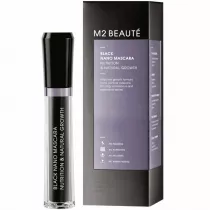 M2 Beaute _Black Nano Mascara Nutrition & Natural Growth tusz do rzs 6 ml