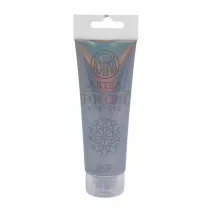 Astra Farba akrylowa Deco Artea w tubie metaliczna 75ml srebrna