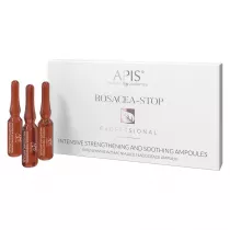 Apis Rosacea-Stop intensywnie wzmacniajce i agodzce ampuki dla cery z trdzikiem rowatym i wraliwej 10 x 3 ml
